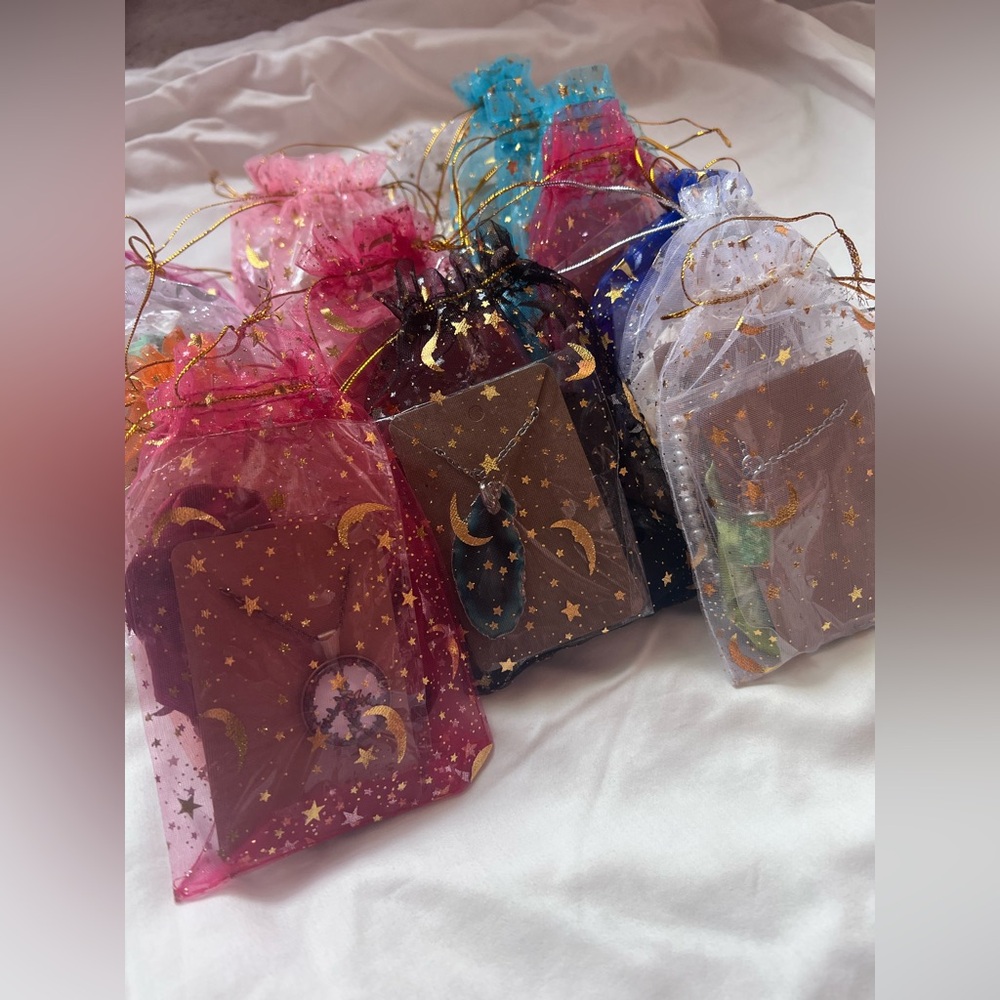 Celestial Mystery Bag - 4 Piece Accessory Set (comes with ONE bag)